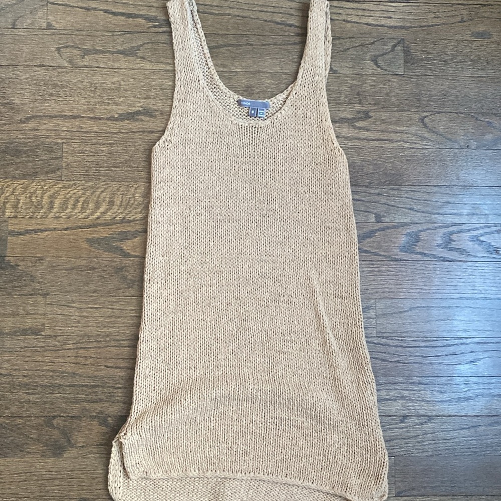 Like New Vince Knit Tank Top - Picture 2 of 12